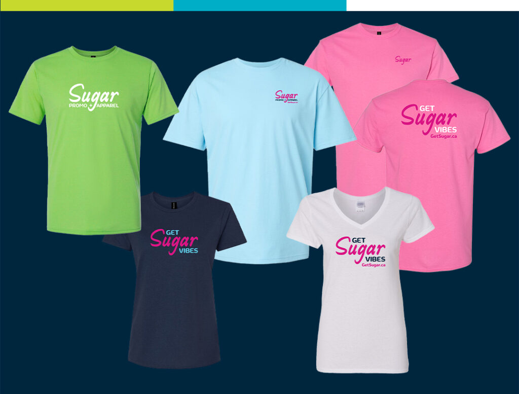 Custom branded T-shirts